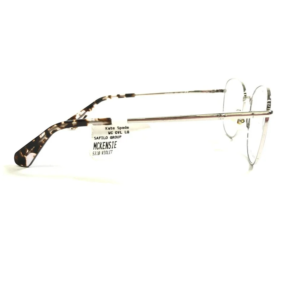 Kate Spade Eyeglasses Frames MAKENSIE B3V Silver Faint Violet Purple 53-18-140